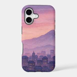 Twilight Mountain Town iPhone 17 Case