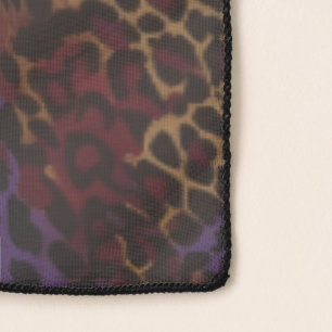 Twilight Ombre Leopard Luxe Pattern Scarf