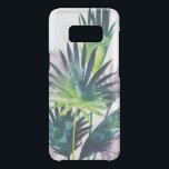 Twilight Palms- Palm Fronds Uncommon Samsung Galaxy S8 Case<br><div class="desc">"Twilight Palms III" by Grace Popp. Features tropical greenery in a watercolor style.</div>
