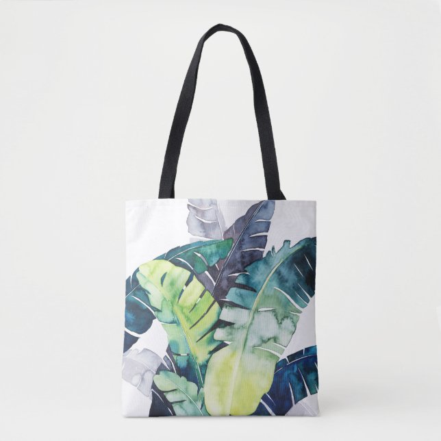 Twilight Palms - Palm Leaves Tote Bag (Front)