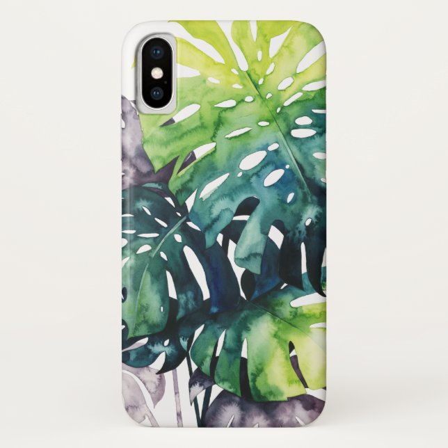 Twilight Palms - Split Leaf Case-Mate iPhone Case (Back)