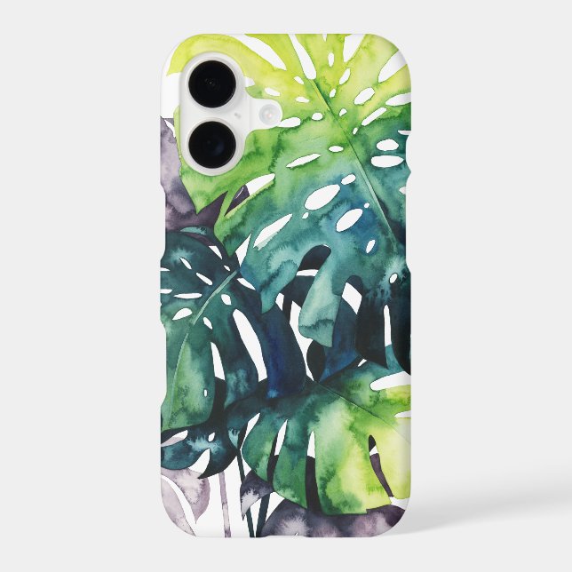 Twilight Palms - Split Leaf Iphone Case (Back)