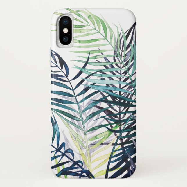 Twilight Palms - Tropical Leaves Case-Mate iPhone Case (Back)