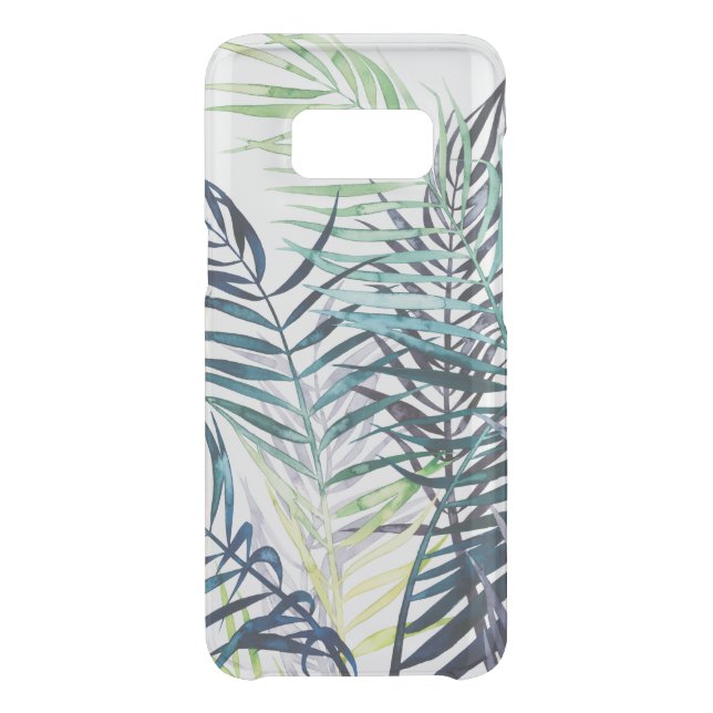 Twilight Palms - Tropical Leaves Uncommon Samsung Galaxy Case (Back)