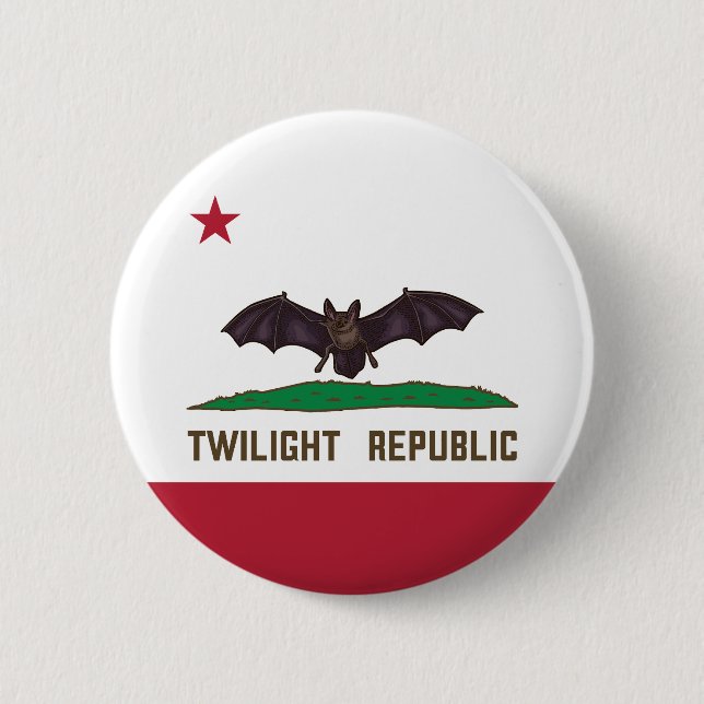 Twilight Republic Flag Button (Front)