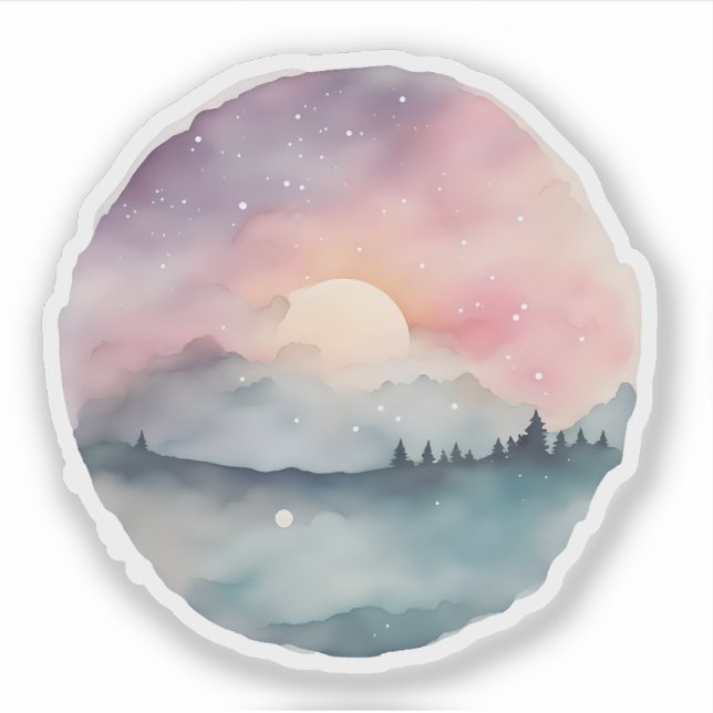 Twilight Reverie Sticker (Front)