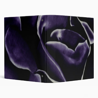 Twilight Romantic Rose 3 Ring Binder