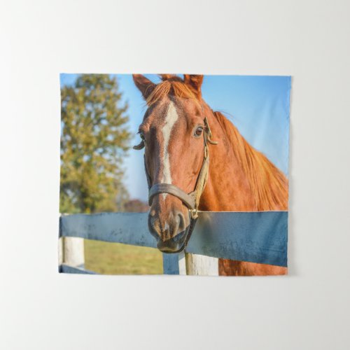 Twilight Rose  Thoroughbred Race Horse Tapestry