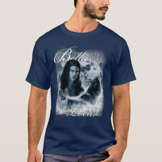 Twilight Saga Retro Jacob Wolf Moon Loca Movie fam T-Shirt