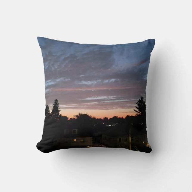 Twilight Serenity Pillow Beauty of Suset (Front)