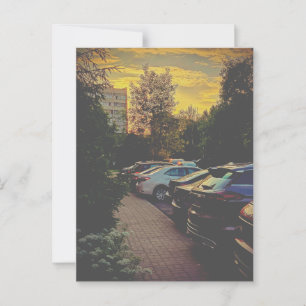 Twilight Silence Urban Postcard – Customizable