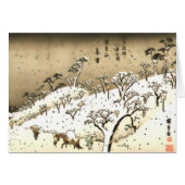 Twilight Snow at Asuka Hill (Front Horizontal)