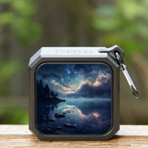 Twilight Starry Lake Mirror Celestial Symphony Bluetooth Speaker