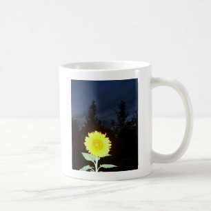 Twilight Sunflower Coffee Mug
