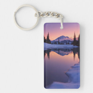 Twilight, Tarn and Crescent Moon Keychain