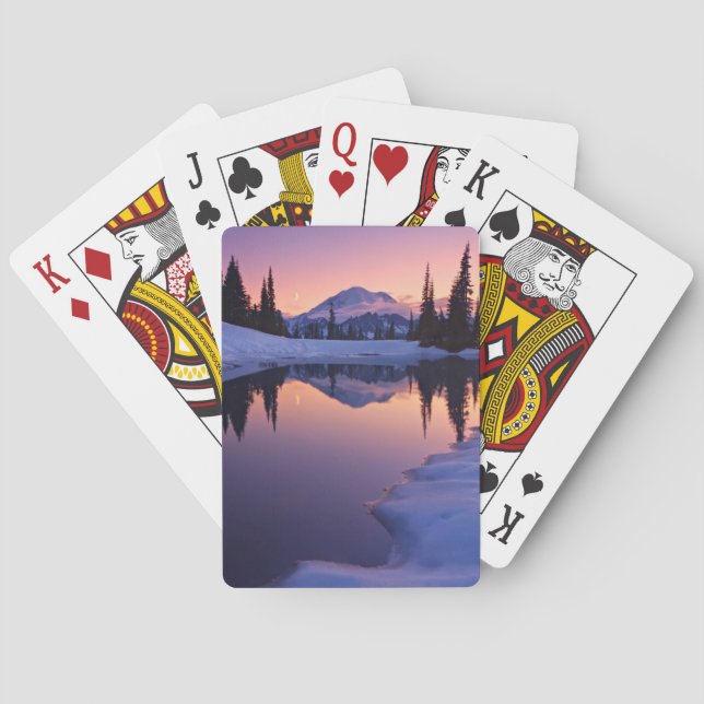 Twilight, Tarn and Crescent Moon Poker Cards (Back)