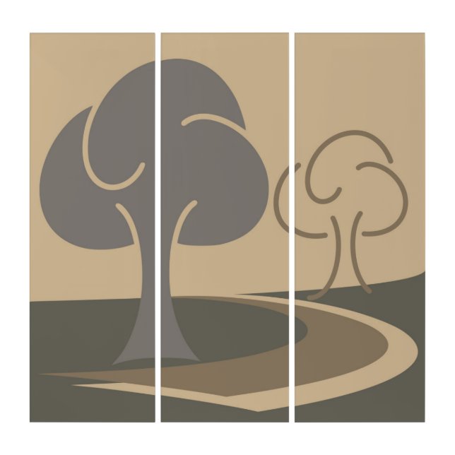 Twilight trees triptych (Front)