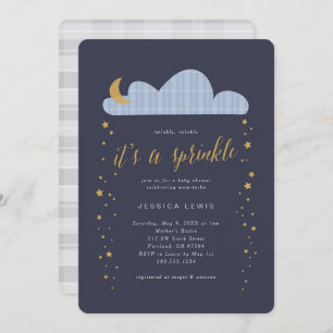 Twilight Twinkle Baby Shower Invitation