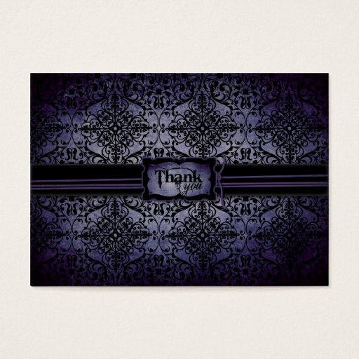 Customizable Twilight TY Notecard Business Card Template