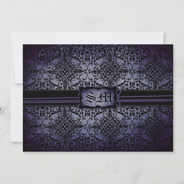 Twilight Wedding Invitation Card (Front)