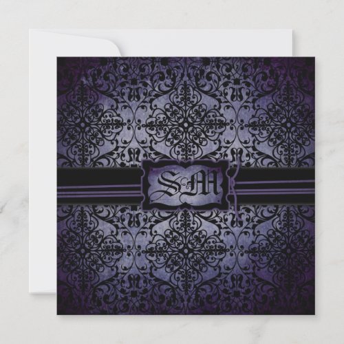 Twilight Wedding Invite Square