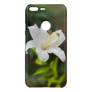Twilight white lily uncommon google pixel XL case