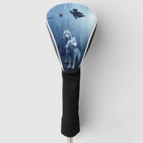 Twilight Wolves Golf Head Cover