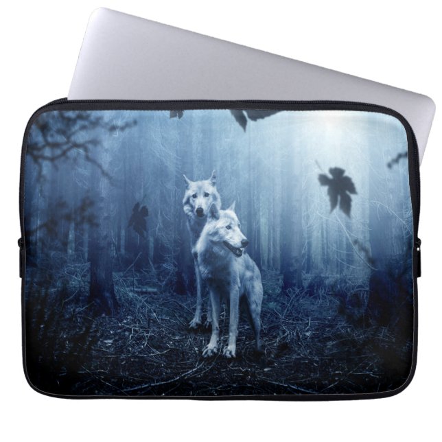Twilight Wolves Laptop Sleeve (Front)
