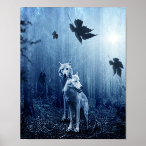Twilight Wolves Poster