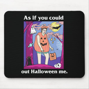 Twillight Spooky Season As If You Could Out Hallow Mouse Pad