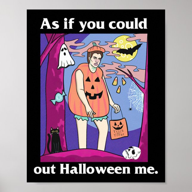 Twillight Spooky Season As If You Could Out Hallow Poster (Front)