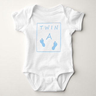 Twin A baby twin boy Baby Bodysuit