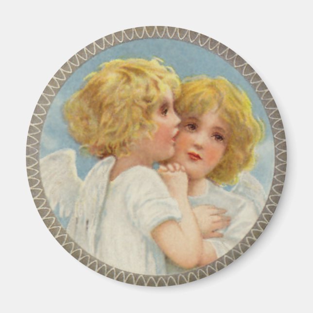 Twin Angels Magnet (Front)