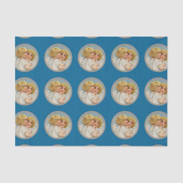 Twin Angels Tissue Paper (Front)