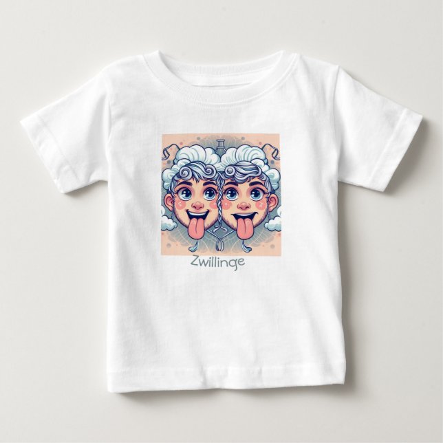 Twin Art Unique design Baby T-Shirt (Front)