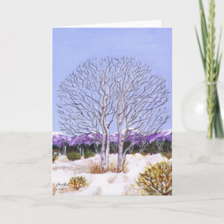 Twin Aspens Card