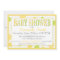 Twin Babies Lemon Lime Dots Baby Shower