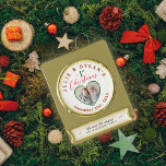 Twin Babies More The Merrier Holiday 1st Christmas Gold Plated Banner Ornament<br><div class="desc">The more, the merrier! If the holiday season blessed your family with joy, choose this elegant Christmas ornament to celebrate and announce your joyful news: the arrival of your twin babies. The design features unique typography, combining elegant script with Serif lettering, and space for a heart-shaped photo. Add babies' names...</div>