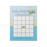 Twin Baby Boy Shower Baby Shower Game Notepad