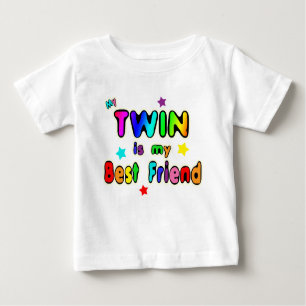 Twin Best Friend Baby T-Shirt