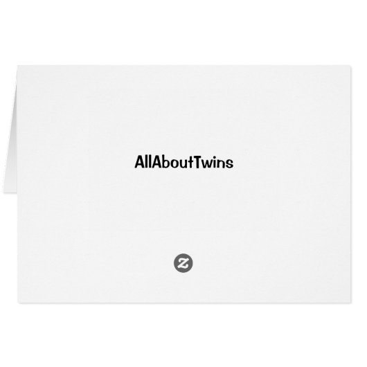 *TWIN* BIRTHDY WHAT A RIDE IT HAS BEEN/FUN TOO (Back Horizontal)