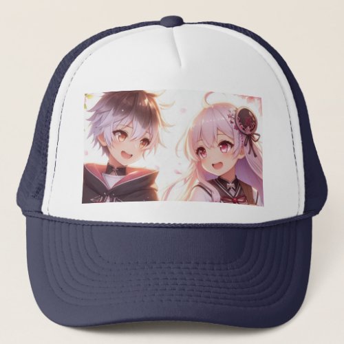 Twin Bonds Sibling Love Trucker Hat