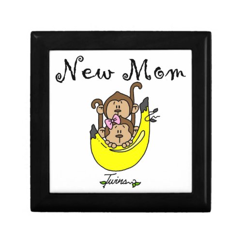 Twin Boy and GIrl New Mom Gifts Jewelry Box