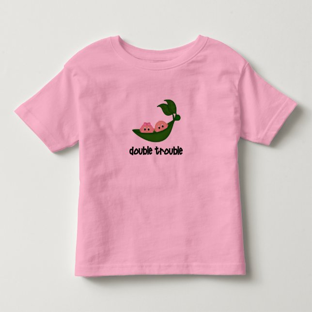 Twin Boy/Girl Clothing Toddler T-shirt (Front)