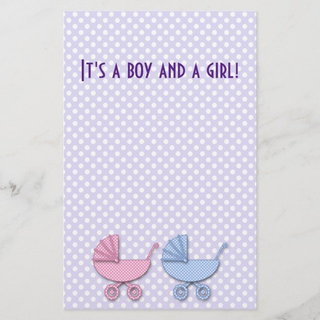 polka dot stroller