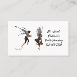 Twin Boy Rain Faeries Business Card