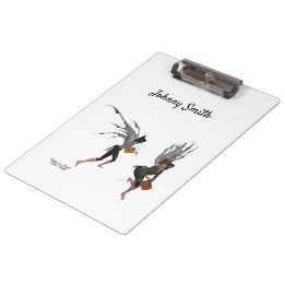 Twin Boy Rain Faeries Clipboard