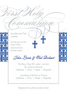 boy first communion 1st holy communion invitations zazzle