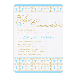 Twins First Communion 1st Holy Communion Invitations Zazzle