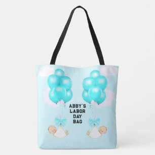 Twin Boys Mom-to-be Tote Bag